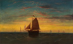 Puerto de Boston, ca. 1860-1869 de Charles Manger
