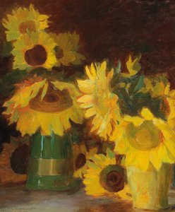 francés:  Tournesols Girasoles de Charles Marie Dulac