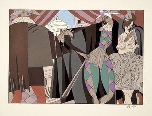 Comedie Italienne, de Deportes y Diversiones, pub. 1914 de Charles Martin