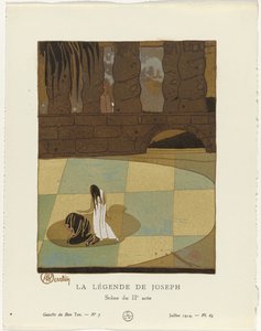Gazette du Bon Ton, 1914 - No. 7: La leyenda de José / Escena del segundo acto