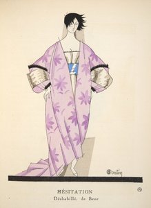 Hesitación de Gazette de Bon Ton, pub. 1920 de Charles Martin