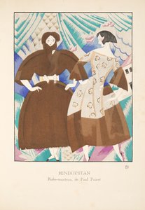Hindoustan, de una colección de láminas de moda, 1920 de Charles Martin