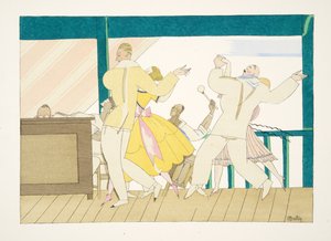 Le Tango, de Deportes y Diversiones, pub. 1914 de Charles Martin