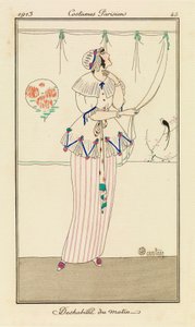 Lámina 45 de "Costumes Parisiens de Charles Martin