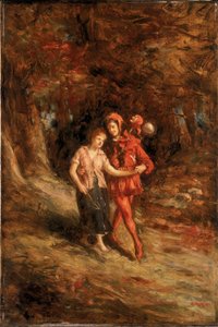 Touchstone y Audrey, 1890 de Charles Martin Hardie