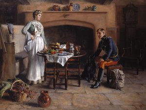 Hogar, dulce hogar, c.1890 de Charles Martin Hodges