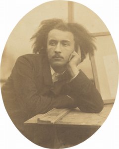Charles Delahaye, c. 1857 (foto) de Charles Marville