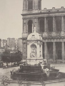 Fuente de San Sulpicio de Charles Marville