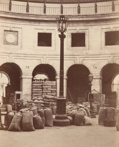 Mercado de trigo (interior) de Charles Marville
