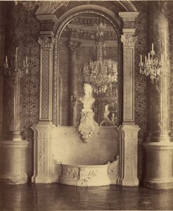 [Interior de un palacio, probablemente el Hotel de Ville, París] de Charles Marville