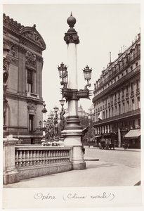 Ópera (Columna Rostral) de Charles Marville