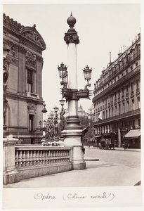 Columna Rostral de la Ópera de Charles Marville