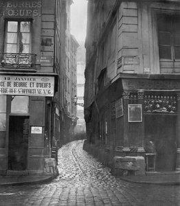 Rue Tirechape, desde rue St. Honore, París, 1858-78 de Charles Marville