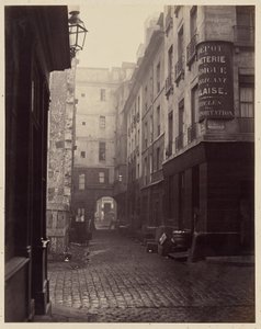 «Rue au Lard», París de Charles Marville