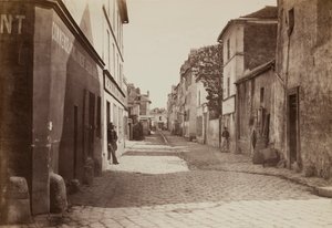 Calle Lourcine de Charles Marville