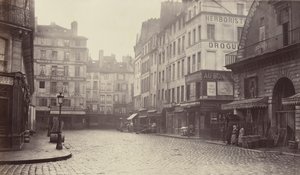 Rue de la Lingerie, de la rue Berger de Charles Marville