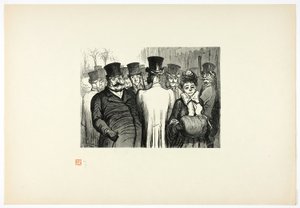 Boulevard des Italiens, de Tirage Unique de Trente-Six Bois de Charles Maurand