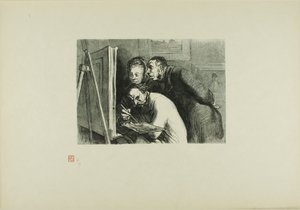 El pintor y el burgués de Charles Maurand