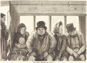 Interior de un ómnibus [mitad inferior]