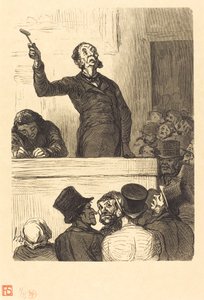El Hotel de las Ventas: el Comisario-Prendedor de Charles Maurand after Honoré Daumier
