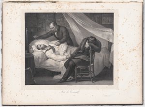Muerte de Gericault de Charles Maurin