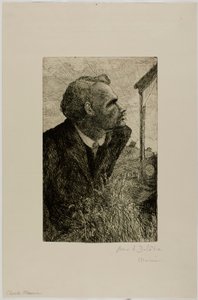 Retrato de François Claudius Ravachol de Charles Maurin