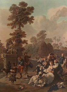 Le Tambourin, Tambourine de Charles Melchior Descourtis