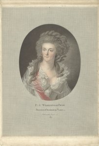 Retrato de Guillermina de Prusia, princesa de Orange-Nassau
F: S: Wilhelmine de Prusse Princesse d