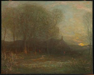 La luna de la cosecha de Charles Melville Dewey