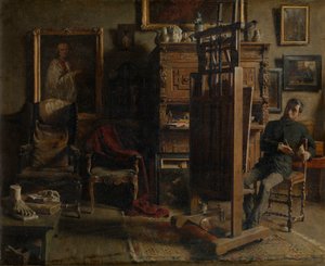 Estudio del pintor Jules Lambeaux