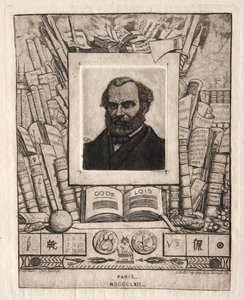 Armand Gueraud de Nantes, impresor y hombre de letras, 1862 de Charles Meryon