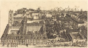 Collège Henri IV, París, o Lycée Napoléon de Charles Meryon