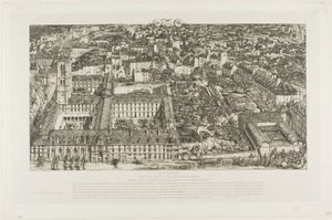 Collège Henry IV (o Lycée Napoléon), París de Charles Meryon