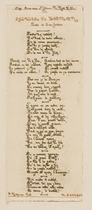 Versos dedicatorios de Meryon a Reinier Nooms, llamado Zeeman de Charles Meryon