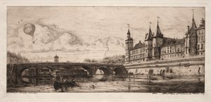 Grabados de París: El puente de intercambio de Charles Meryon