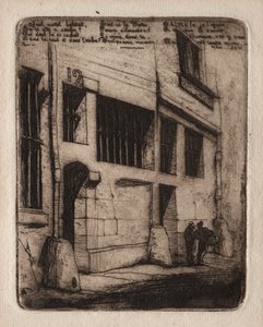 Grabados de París: La Calle de los Chicos Malos de Charles Meryon