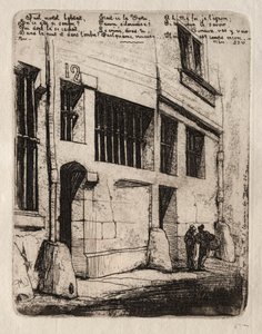 Grabados de París: La Calle de los Chicos Malos de Charles Meryon