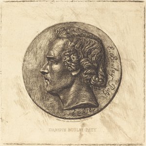 Evariste Boulay-Paty; Un poeta (De un bronce de David d