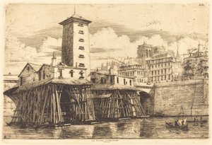 La Bomba de Notre-Dame, París de Charles Meryon