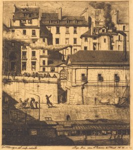 La morgue, París de Charles Meryon