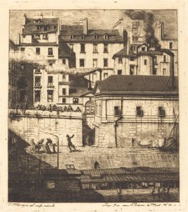 La morgue, París de Charles Meryon