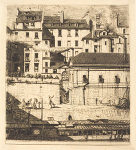 La morgue, París de Charles Meryon