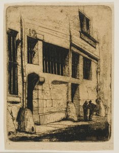 La calle de los chicos malos de Charles Meryon