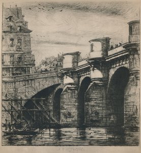Le Pont-Neuf, 8º estado, 1853, 1927