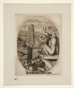 Le Stryge (El vampiro) de Charles Meryon