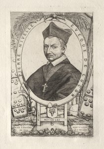 Pierre Nivelle, Obispo de Luçon de Charles Meryon