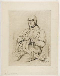 Retrato de Casimir le Conte de Charles Meryon