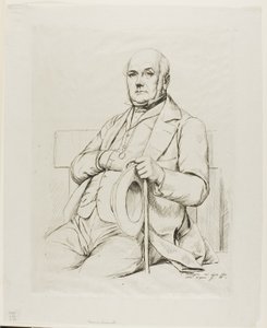 Retrato de Casimir le Conte de Charles Meryon