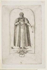 Retrato de François Viète de Charles Meryon