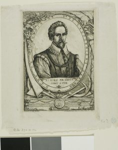 Retrato de René de Laudonnière Sablais (de Burdigale)